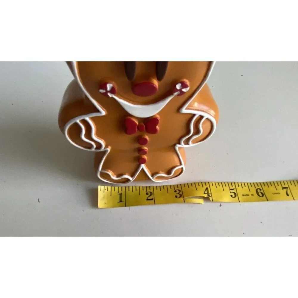 DISNEY Mickey Mouse‎ Christmas Gingerbread Soap Lotion Dispenser With Pump NEW
